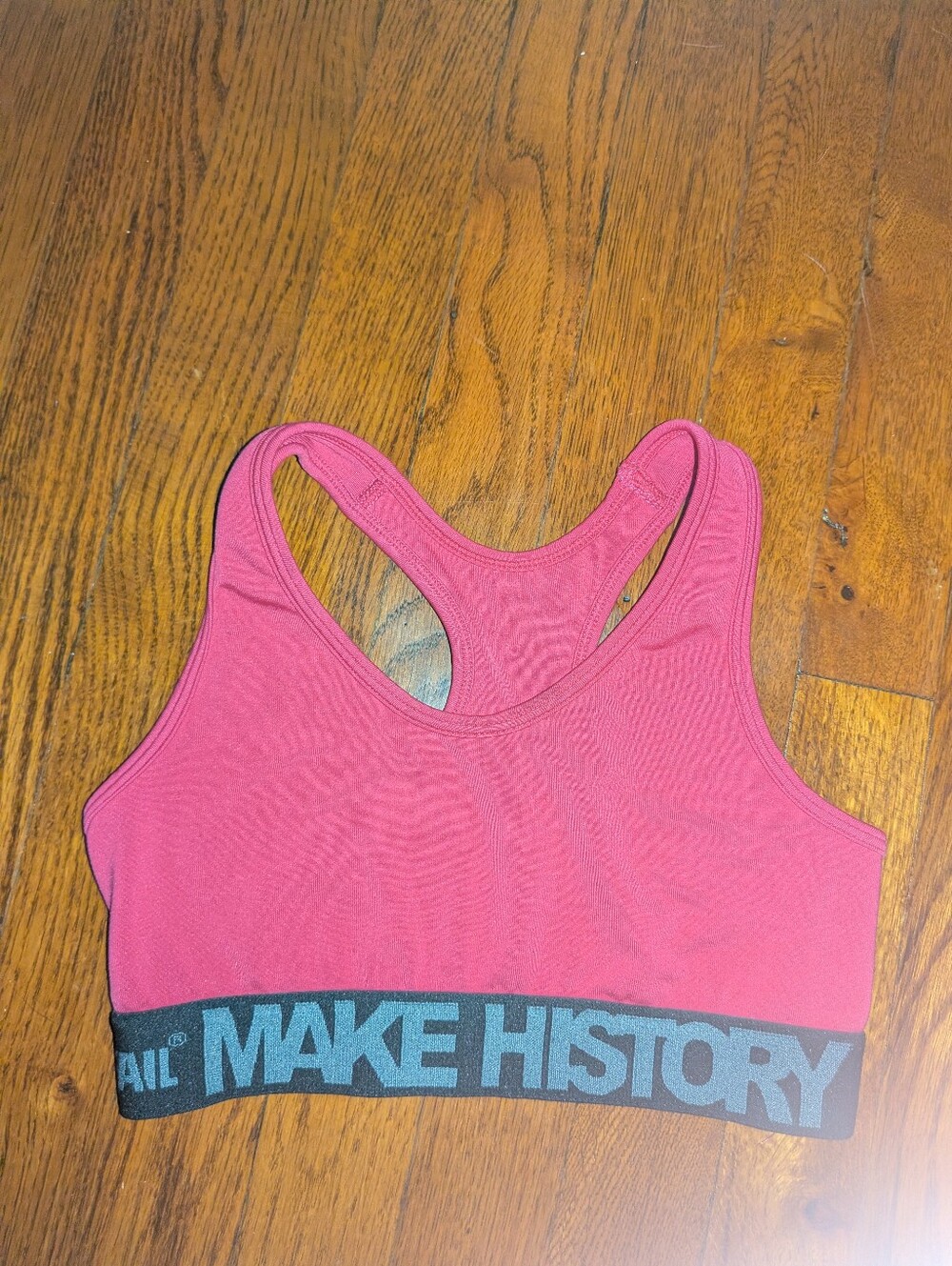 OLD SCHOOL flag nor fail pink bra